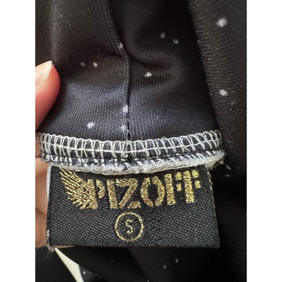 Pizoff Men’s Streetware Hoodie Space and Paint Pour Size Small - Picture 4 of 4